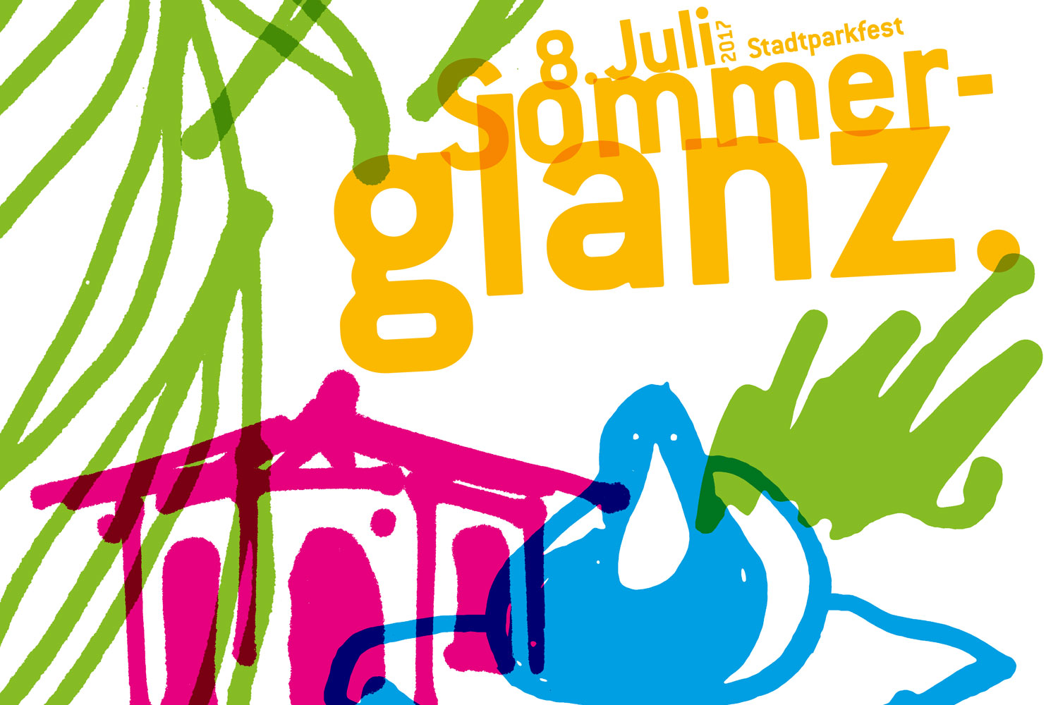 Grafik Stadtparkfest