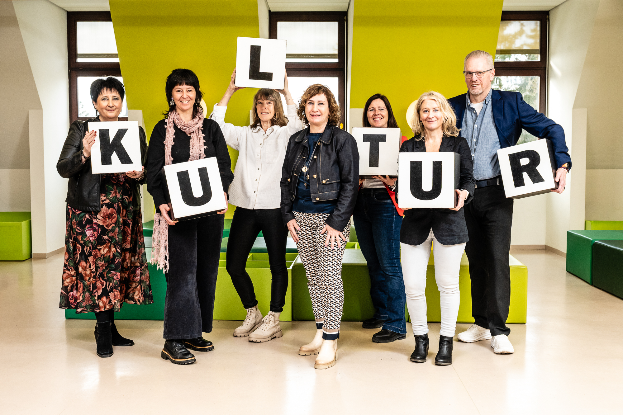 Mitarbeiterinnen und Mitarbeiter des Kulturamtes
