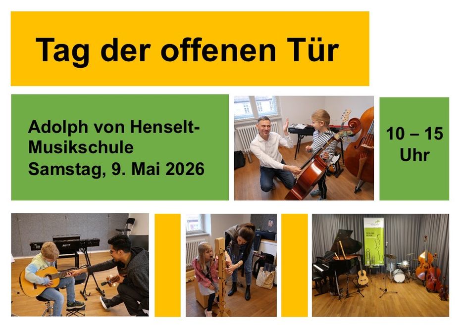 Tag der offenen Tür an der Musikschule 2026
