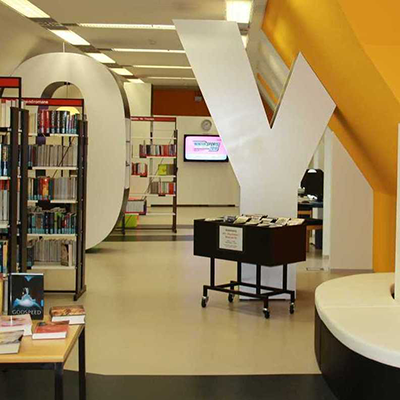 Lese und Literaturfoerderung in der Stadtbibliothek