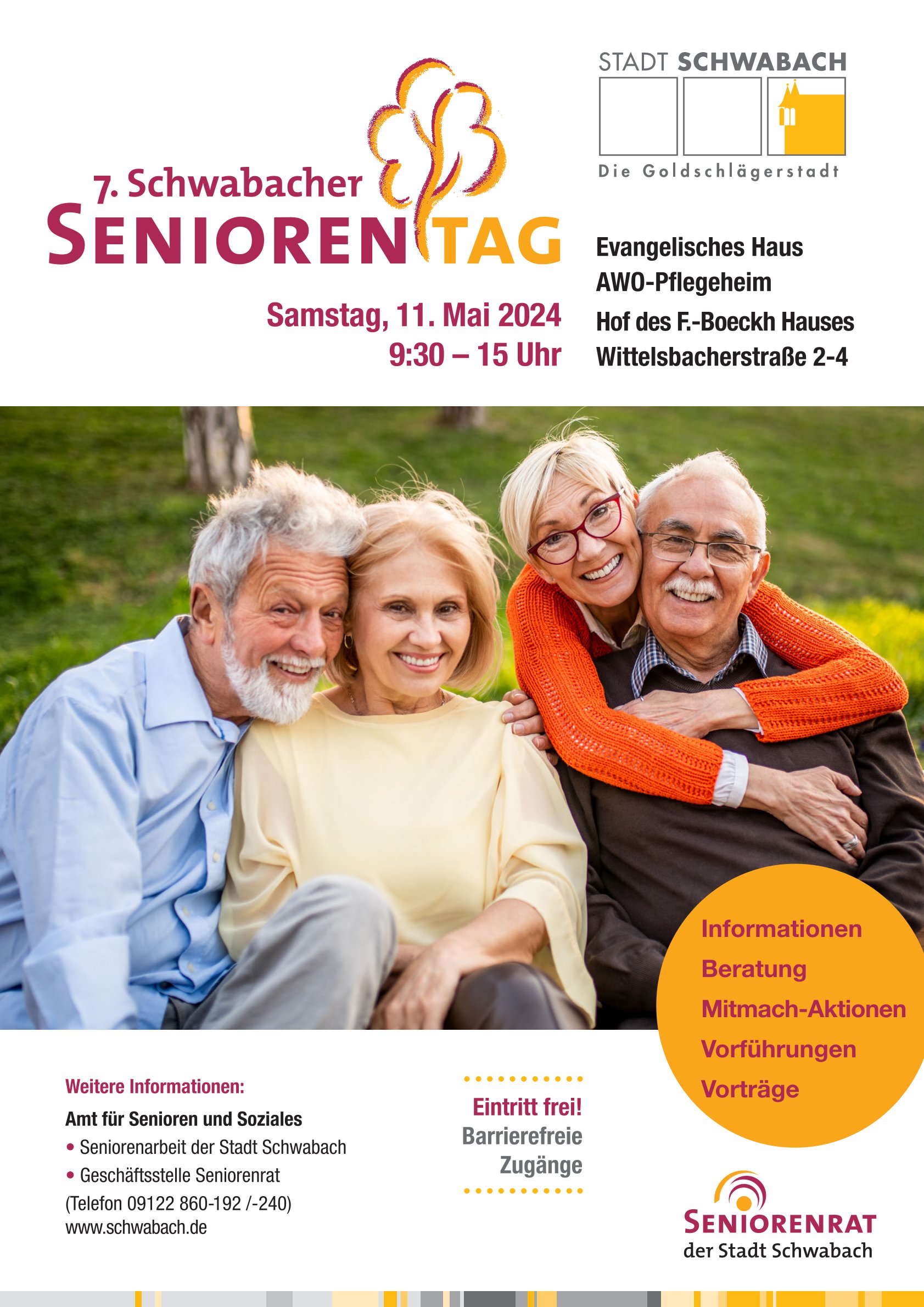 Einladung zum 7. Schwabacher Seniorentag