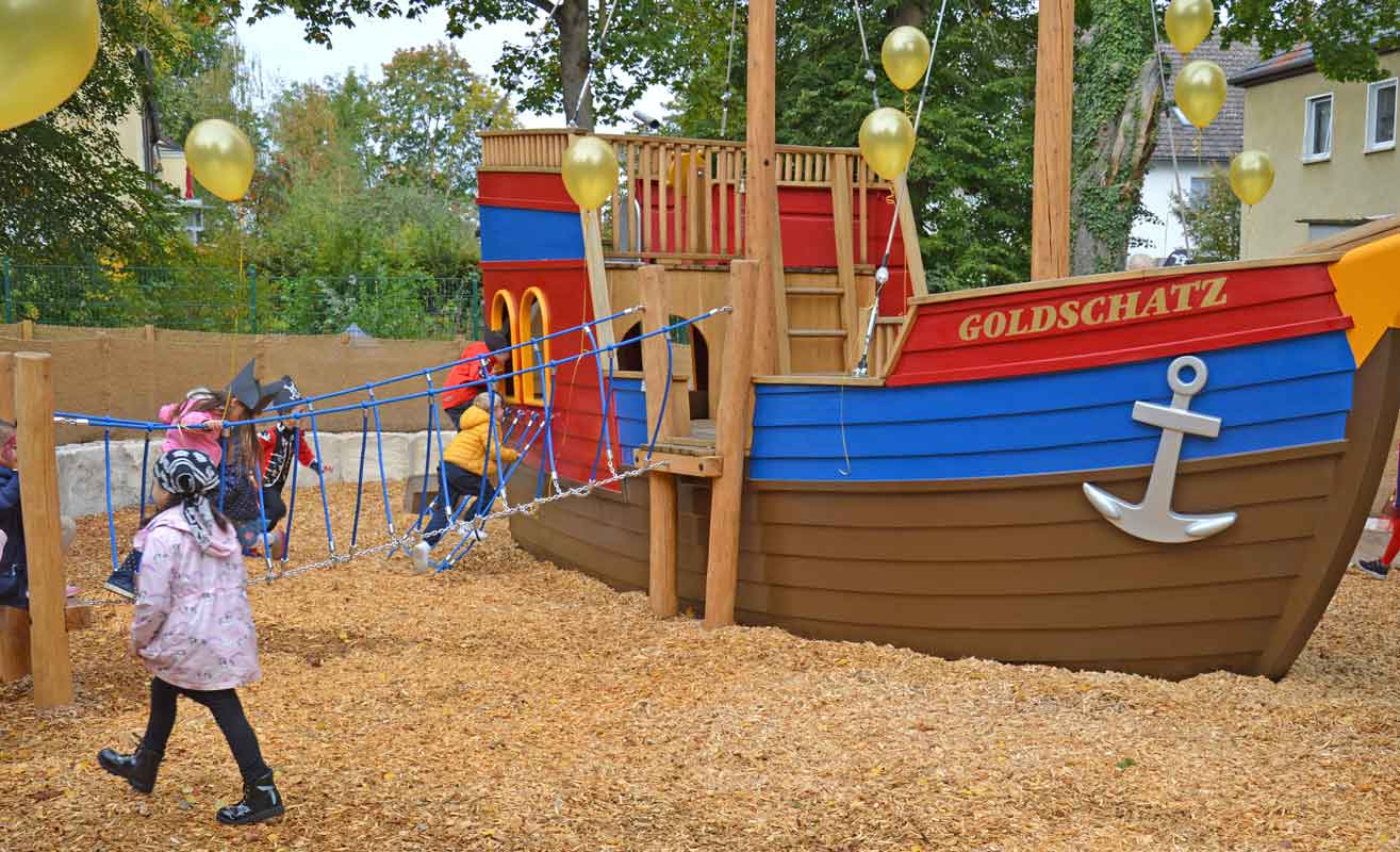 Piratenschiff im Haus für Kinder Altstadt