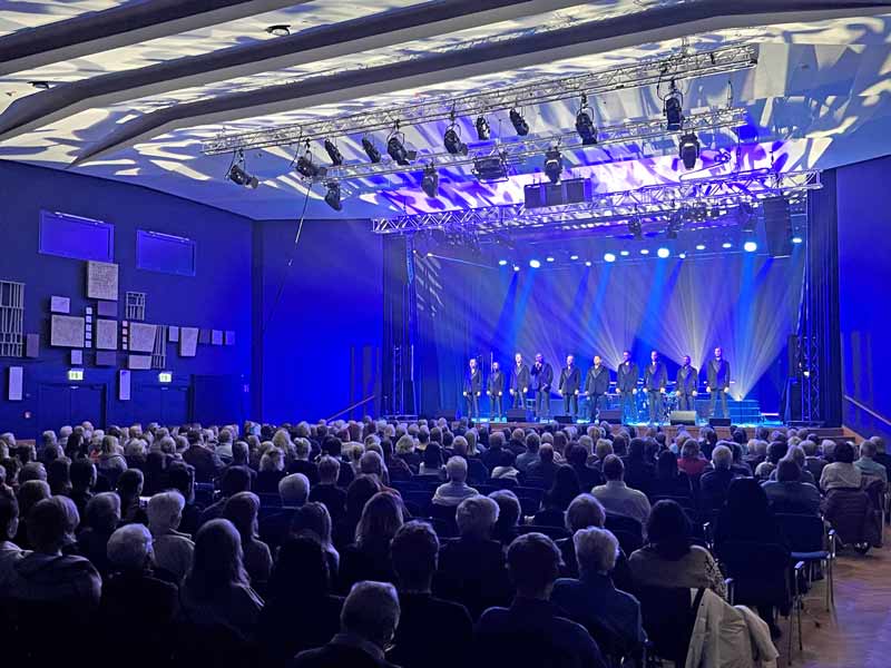 Markgrafensaal, Konzert mit Bestuhlung