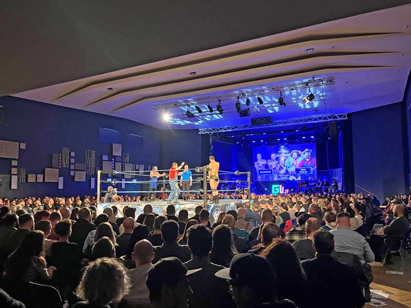 Markgrafensaal, Wrestling mit Kampfring