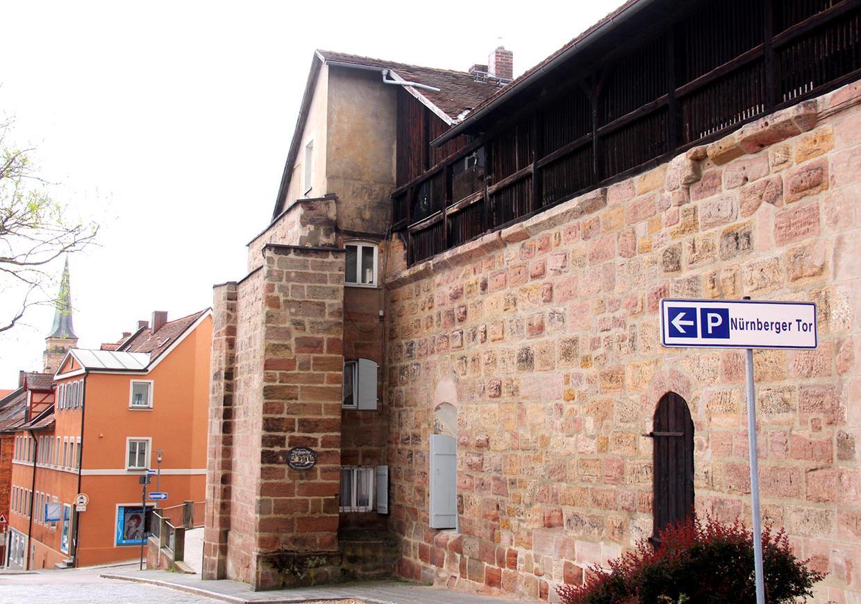 Das Nürnberger Tor in der Nürnberger Straße