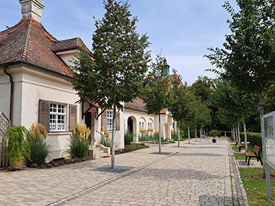 Eingang zum Friedhof