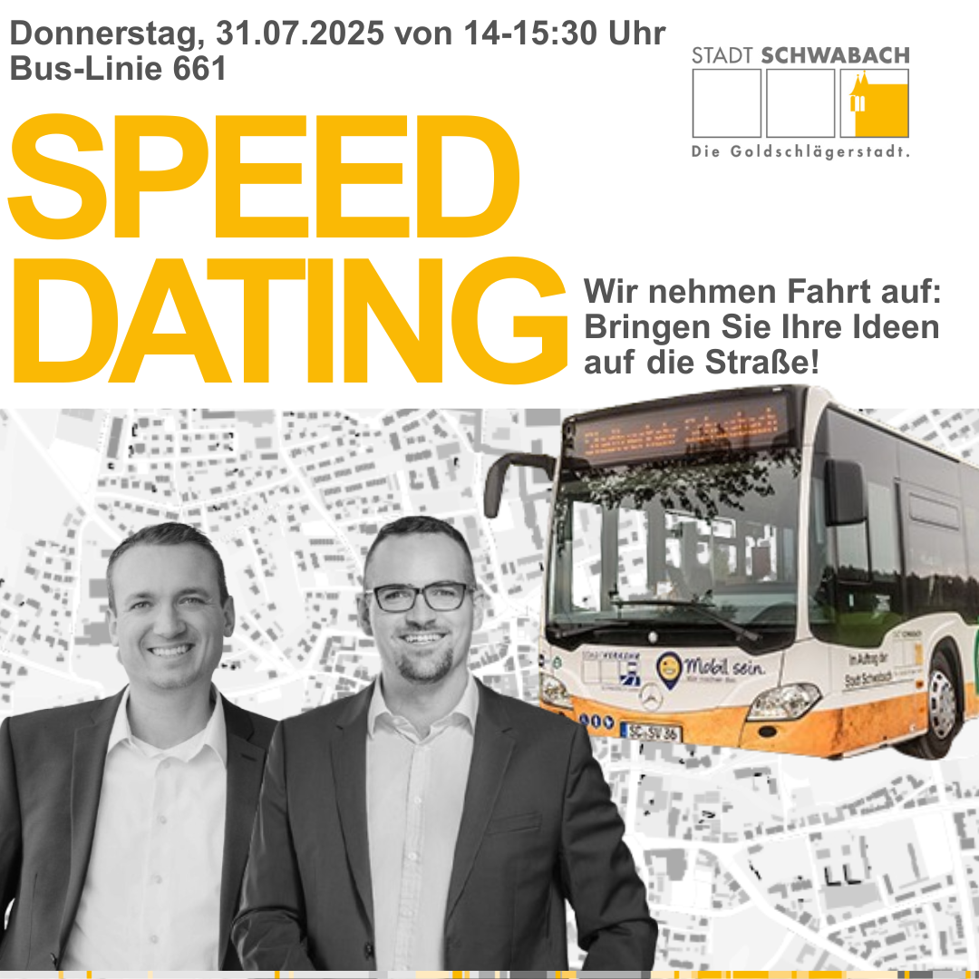 Speed Dating mit dem Oberbürgermeister und dem Umweltreferenten